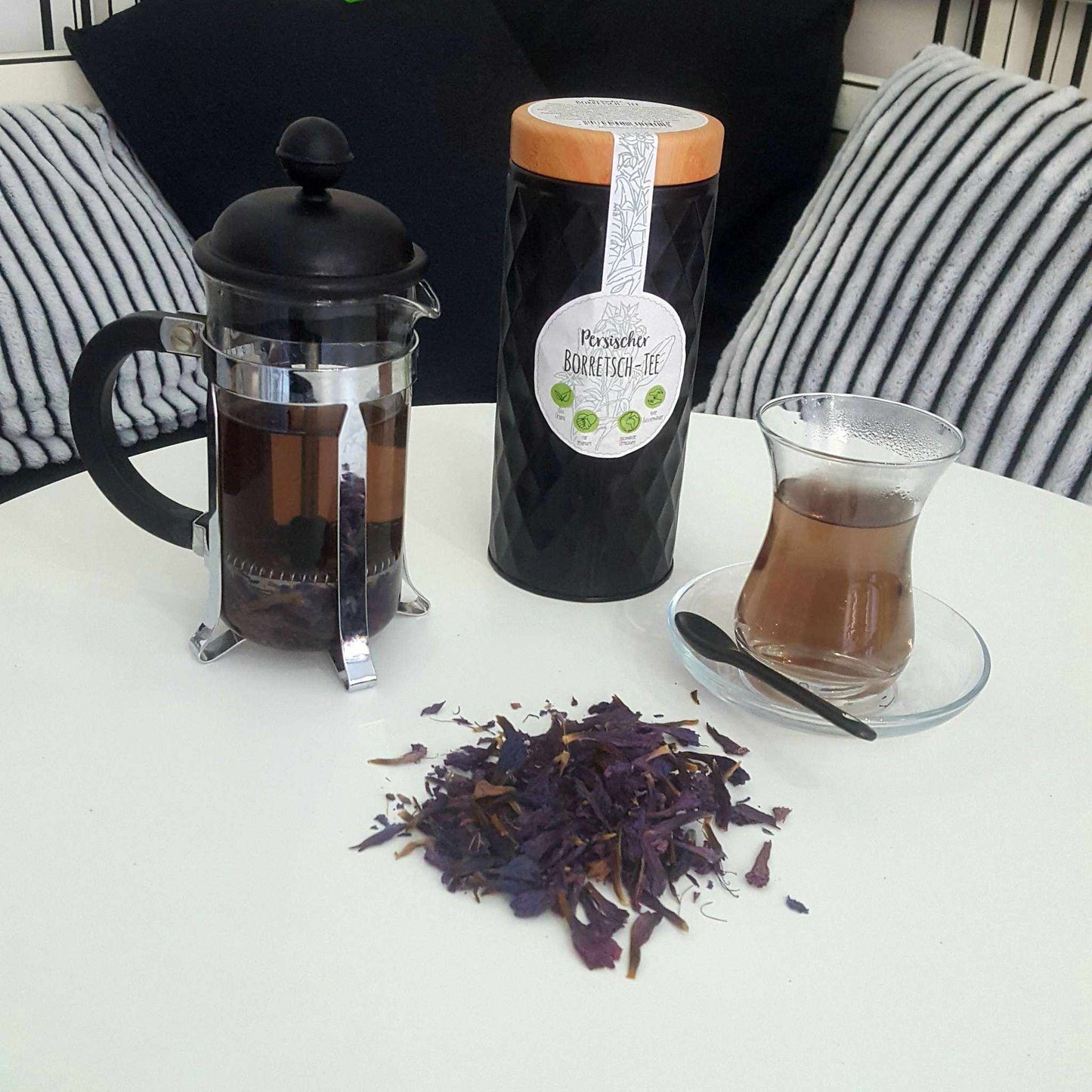 Persischer Borretsch-Tees & Aufgüsse-Happy Tea Bar-Persische Blüten-tee-teetrinken-muenster